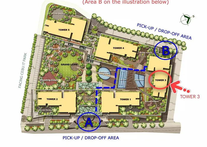 アパート Avida Towers Riala 2br In It Park